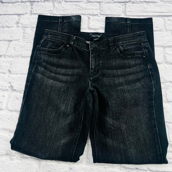 NOT FOR SALE WHITE HOUSE BLACK MARKET Women's Slim Leg Fall In Love Jeans Size - Picture 2 of 8